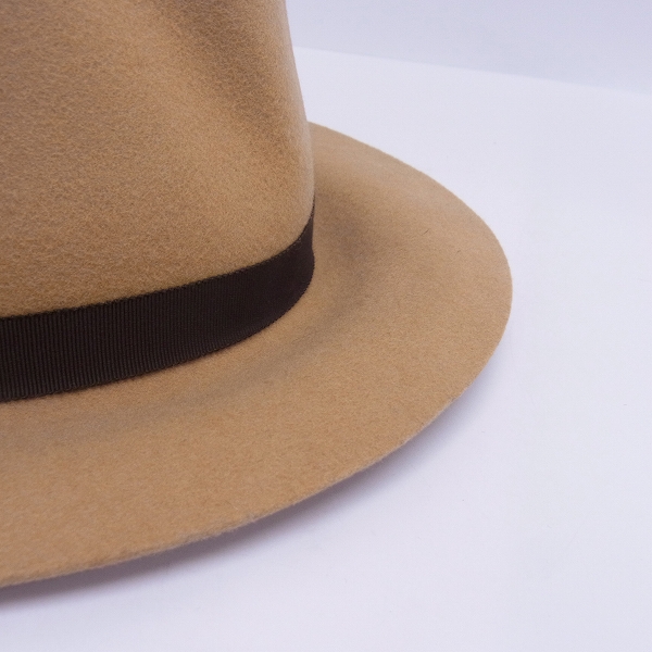 実際に弊社で買取させて頂いたGARNI/ガルニ ベルトチャームデザイン フェルトハット ベージュ ONEの画像 6枚目