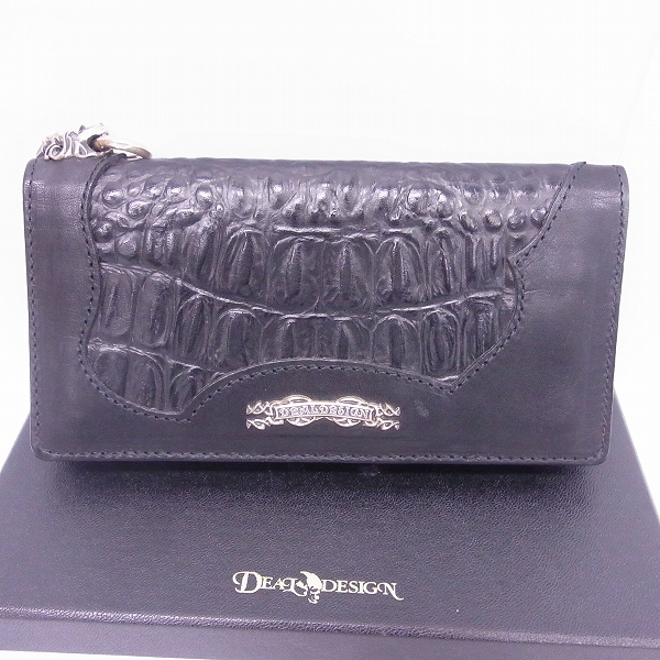 実際に弊社で買取させて頂いたDEAL DESIGN/ディールデザイン エンブレムライオン ロング ウォレット