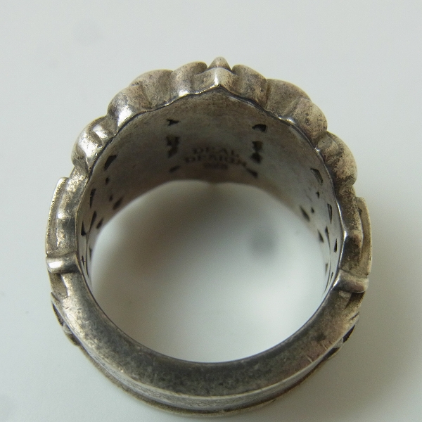 実際に弊社で買取させて頂いたDEAL DESIGN/ディール デザイン キングゲートリング/クロス/19号の画像 3枚目