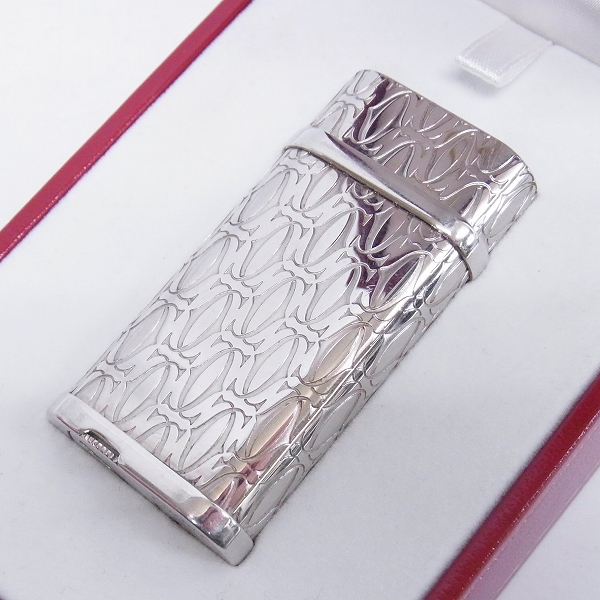 実際に弊社で買取させて頂いたCartier/カルティエ ハッピーバースデー シルバー ローラー ガスライター