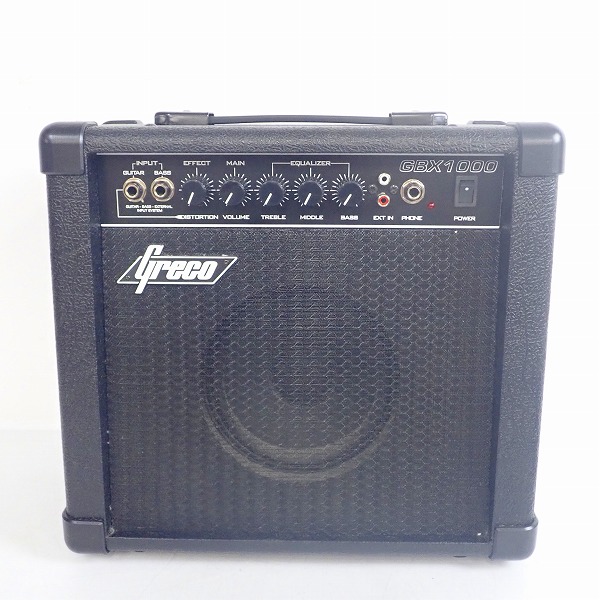 実際に弊社で買取させて頂いた【動作確認済み】GRECO/グレコ GBX1000 ギター/ベース兼用アンプ