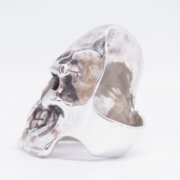 実際に弊社で買取させて頂いたCRAZY PIG/クレイジーピッグ Psycho S.O.B skull/サイコソブスカル リング #647 21.5-22号の画像 1枚目