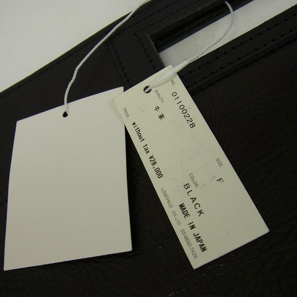 実際に弊社で買取させて頂いた【未使用】FACTOTUM/ファクトタム レザーブリーフバック/01100228の画像 5枚目