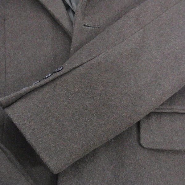 実際に弊社で買取させて頂いた417 by EDIFICE/エディフィス カシミヤ混 チェスターコート Size：M の画像 6枚目