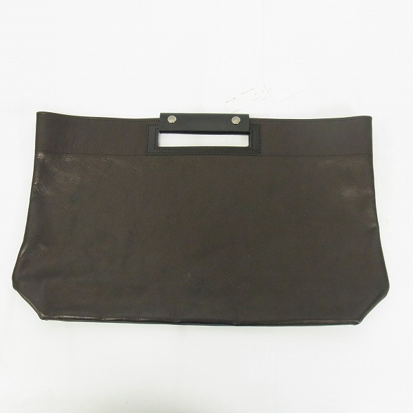 実際に弊社で買取させて頂いた【未使用】FACTOTUM/ファクトタム レザーブリーフバック/01100228の画像 1枚目