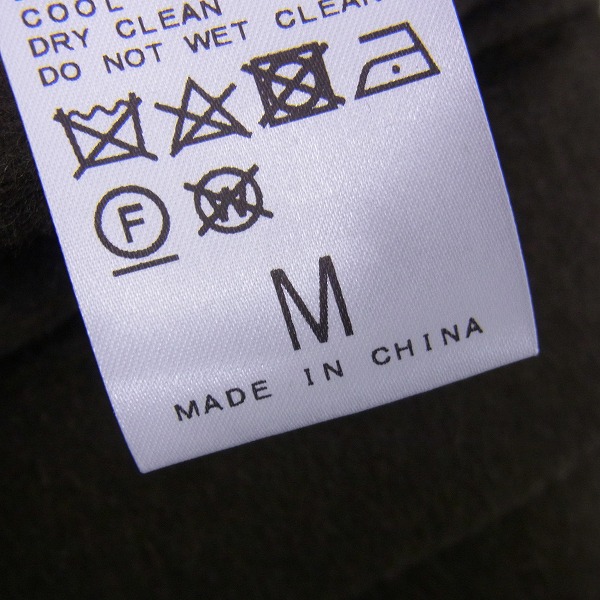 実際に弊社で買取させて頂いた417 by EDIFICE/エディフィス カシミヤ混 チェスターコート Size：M の画像 4枚目