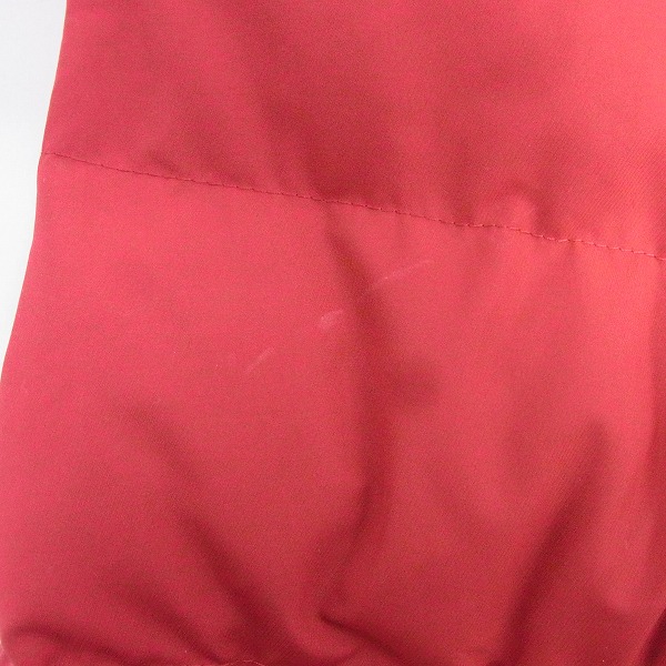 実際に弊社で買取させて頂いたHUGO BOSS/ヒューゴ ボス ジップアップ 中綿/ベスト レッド/UK56の画像 6枚目