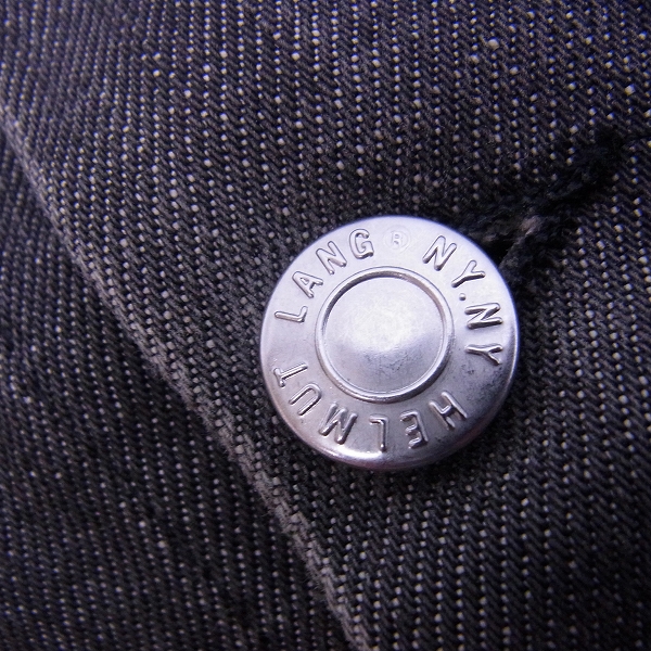 実際に弊社で買取させて頂いたHELMUT LANG/ヘルムートラング デニム ジャケット/44の画像 4枚目
