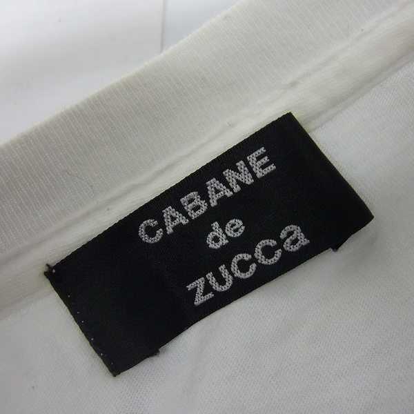 実際に弊社で買取させて頂いたCABANE de ZUCCa×HELLO KITTY/カバンドズッカ×ハローキティ コラボＴシャツ CZ84JK786/Mの画像 2枚目