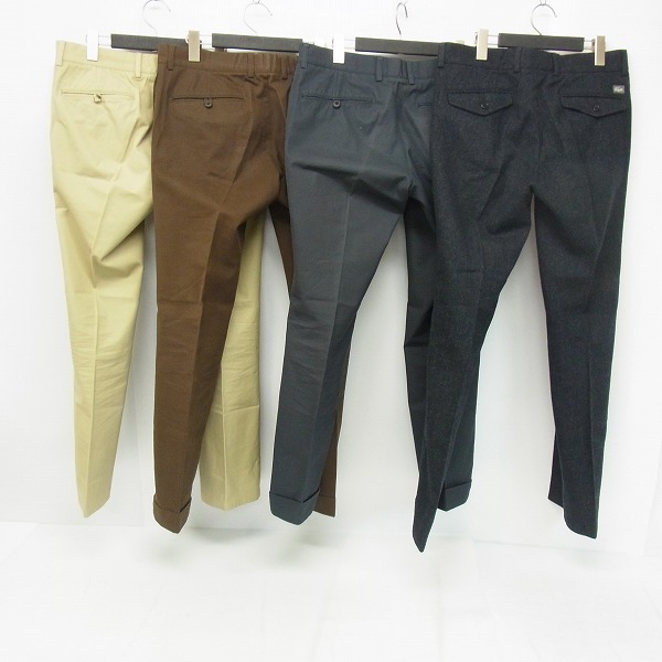 実際に弊社で買取させて頂いたLACOSTE/ラコステ コットンパンツ/ウールパンツ 4点セットの画像 1枚目