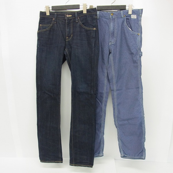 実際に弊社で買取させて頂いたBLUE BLUE/ブルーブルー デニム・カラーパンツ 2点セット/28/1