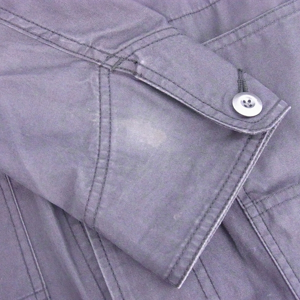 実際に弊社で買取させて頂いたLOUNGE LIZARD/ラウンジリザード ロングコットンジャケット/2の画像 5枚目