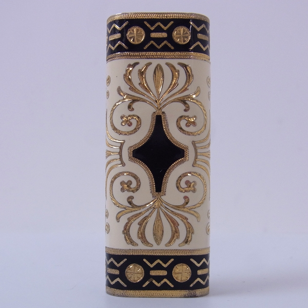 実際に弊社で買取させて頂いたRoyking/ロイキング CARTIER/カルティエ製 18K 金張り装飾 ローラーガスライター 