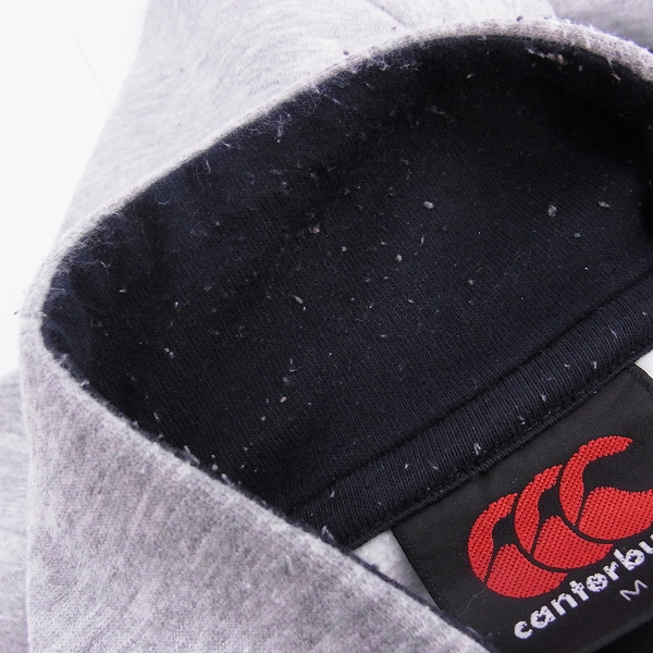 実際に弊社で買取させて頂いたCANTERBURY/カンタベリー ロゴ入り 長袖カットソー/Mの画像 4枚目