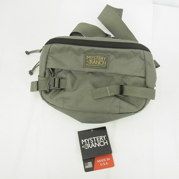 実際に弊社で買取させて頂いたMYSTERY RANCH/ミステリーランチ HIP MONKEY/ヒップモンキー USA製 FOLIAGE ボディバッグ/ウエストバッグの画像 6枚目