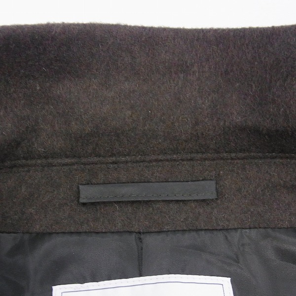 実際に弊社で買取させて頂いた417 by EDIFICE/エディフィス カシミヤ混 チェスターコート Size：M の画像 5枚目