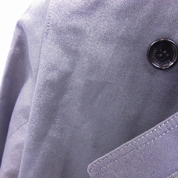 実際に弊社で買取させて頂いたBURBERRY LONDON/バーバリーロンドン トレンチコート ダブルジャケット ラメ/40の画像 6枚目