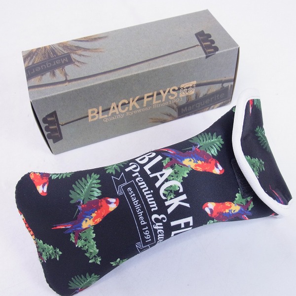 実際に弊社で買取させて頂いたBLACK FLYS /ブラックフライ FLY KNUCKLES サングラス/フレーム クリアの画像 7枚目