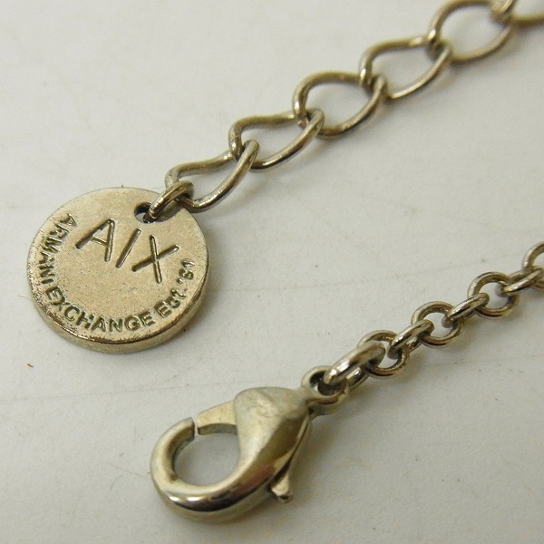 実際に弊社で買取させて頂いたARMANI EXCHANGE/アルマーニ エクスチェンジ ワープネックレスの画像 4枚目