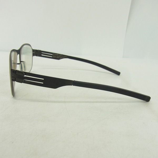 実際に弊社で買取させて頂いたic! berlin/アイシーベルリン メガネフレーム/アイウェア 863424の画像 2枚目