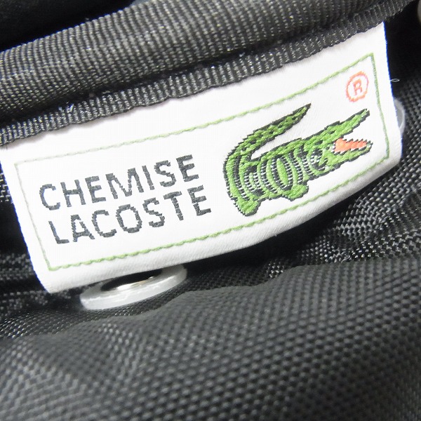 実際に弊社で買取させて頂いたLACOSTE/ラコステ ビッグアイコン型押し バックパック/リュックサックの画像 4枚目