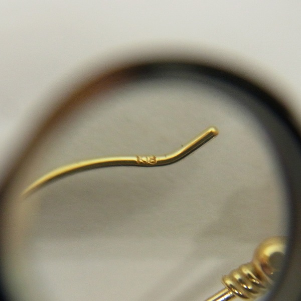 ギャラ付】Justin Davis/ジャスティンデイビス K18/ゴールド クラウン