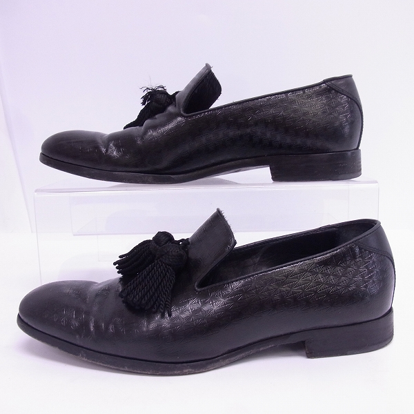 実際に弊社で買取させて頂いたJIMMY CHOO/ジミーチュウ タッセルローファー/レザーシューズ 43の画像 3枚目