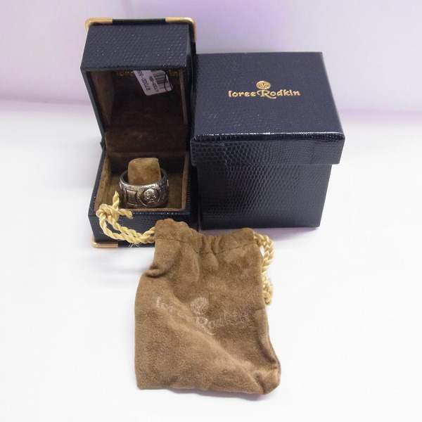 実際に弊社で買取させて頂いたLoree Rodkin/ローリーロドキン スカルリングの画像 7枚目