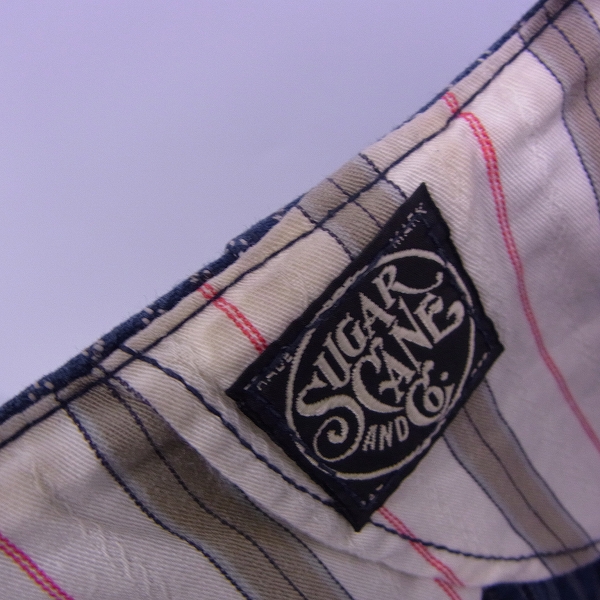 実際に弊社で買取させて頂いたSUGAR CANE/シュガーケーン ストライプベスト/ジレ SC12760/40の画像 5枚目