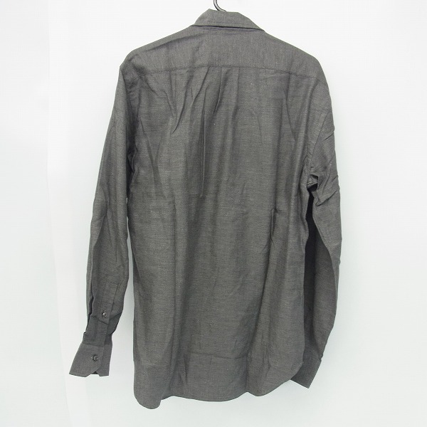 実際に弊社で買取させて頂いたEDIFICE×ORIAN/エディフィス×オリアン イタリア製 長袖シャツ/Mの画像 1枚目