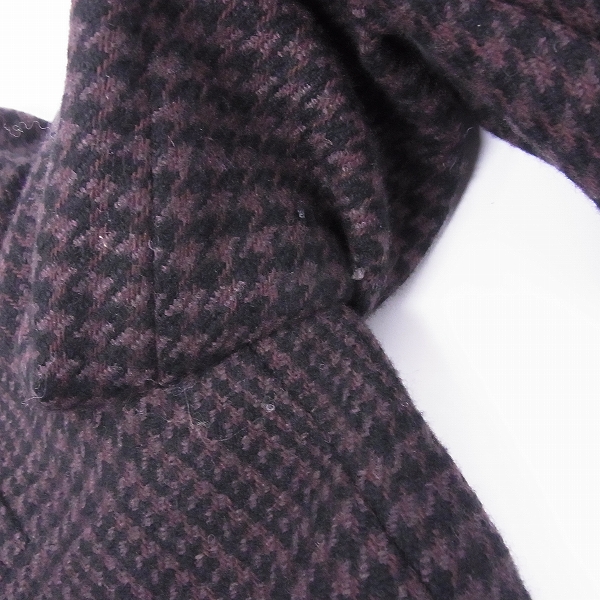 実際に弊社で買取させて頂いたJOHN LAWRENCE SULLIVAN/ジョンローレンスサリバン 千鳥格子柄 ダブルジャケットの画像 4枚目