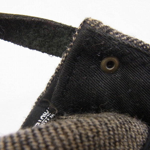 実際に弊社で買取させて頂いたBack Channel/バックチャンネル フロントパッチ キャップ グレーの画像 8枚目