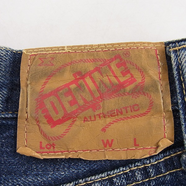 実際に弊社で買取させて頂いたDenime/ドゥニーム ボタンフライ デニムパンツ 31の画像 3枚目