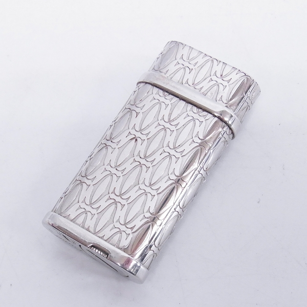 実際に弊社で買取させて頂いたCartier/カルティエ ハッピーバースデー シルバー ローラー ガスライターの画像 1枚目