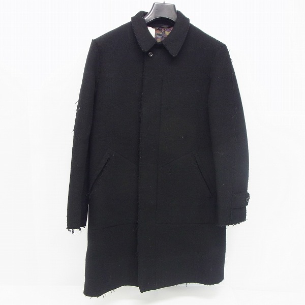 N.HOOLYWOOD/エヌハリウッド 切りっぱなし ウールコート/36の買取実績