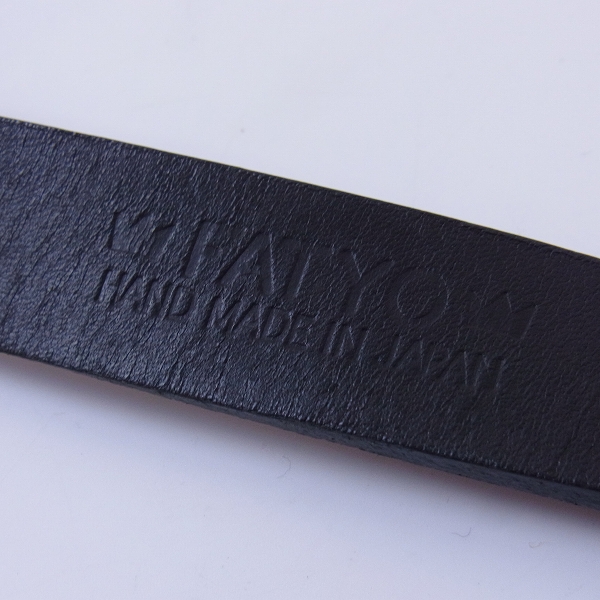 実際に弊社で買取させて頂いたFAT/エフエーティー スタッズベルト レザー 革 の画像 3枚目