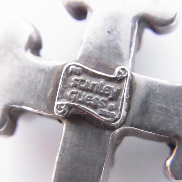 実際に弊社で買取させて頂いたSTANLEY GUESS/スタンリーゲス ガンズクロスペンダントトップの画像 3枚目