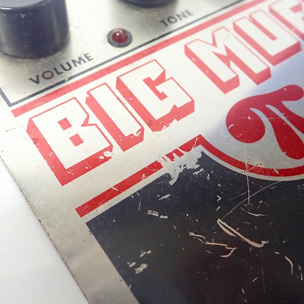 実際に弊社で買取させて頂いた【音出し確認済】electro-harmonix/エレクトロハーモニクス BIG MUFF ファズエフェクターの画像 6枚目