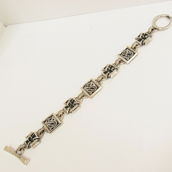 実際に弊社で買取させて頂いたDEALDESIGN/ディールデザイン SNAKED LOWS/スネイキッドロウズ ブレスレット sn-001の画像 6枚目