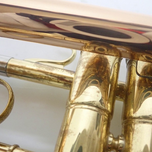 実際に弊社で買取させて頂いたYAMAHA/ヤマハ YTR-332 トランペット 赤ベル ハードケース付の画像 6枚目