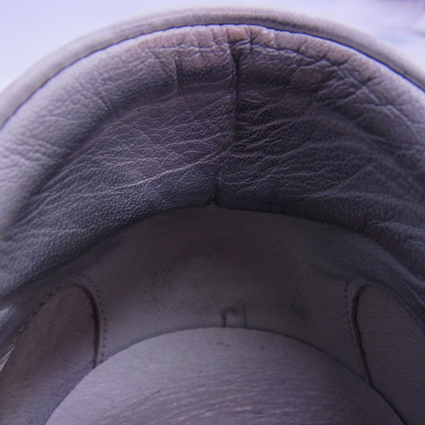 実際に弊社で買取させて頂いたHYDROGEN/ハイドロゲン スカル ローカットスニーカー ホワイト/45の画像 8枚目