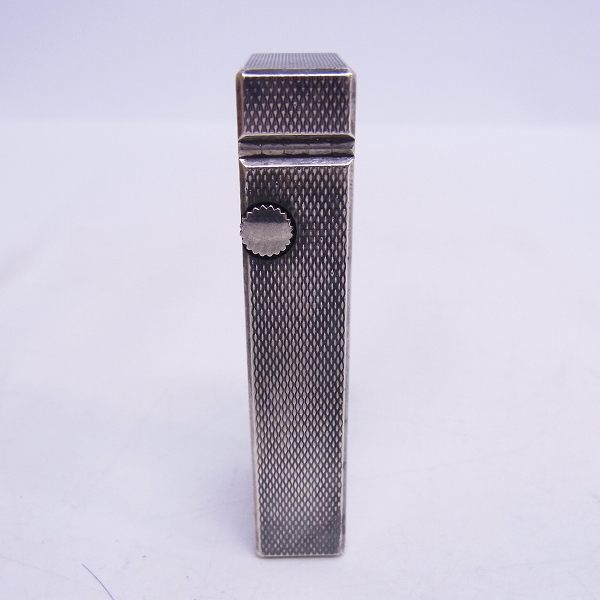 実際に弊社で買取させて頂いたdunhill/ダンヒル ダイヤカット サイドローラー ガスライター シルバーの画像 2枚目
