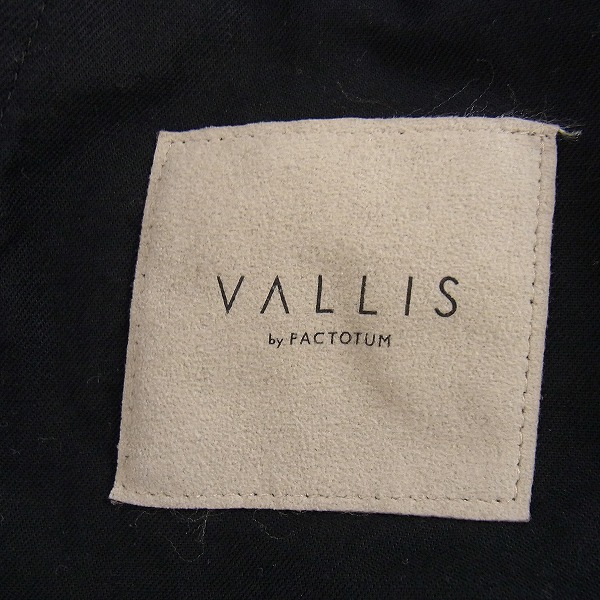 実際に弊社で買取させて頂いたVALLIS by FACTOTUM/ヴァリス バイ ファクトタム ストレッチコットンパンツ　Size：46の画像 3枚目