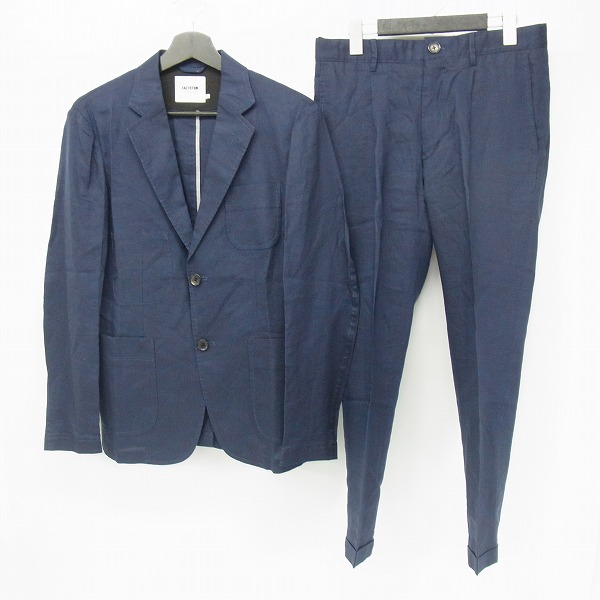 実際に弊社で買取させて頂いたFACTOTUM/ファクトタム ストライプ 2Bジャケット/パンツ セット 46/44