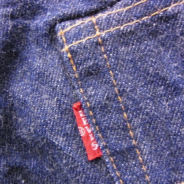 60S】LEVIS/リーバイス 502 BIG-E TYPE A オリジナル ボタン裏刻印4 