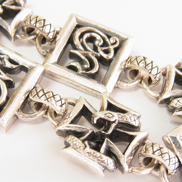 実際に弊社で買取させて頂いたDEALDESIGN/ディールデザイン SNAKED LOWS/スネイキッドロウズ ブレスレット sn-001の画像 3枚目