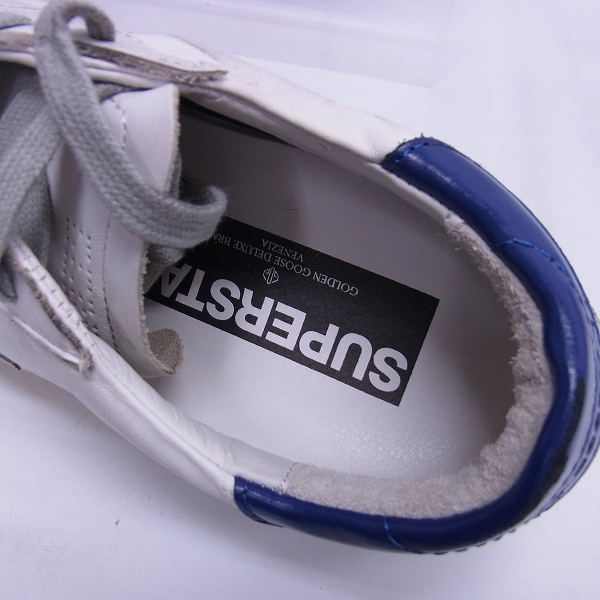 実際に弊社で買取させて頂いたGOLDEN GOOSE/ゴールデングース SUPER STAR/ スーパースター ビンテージ加工/40の画像 4枚目