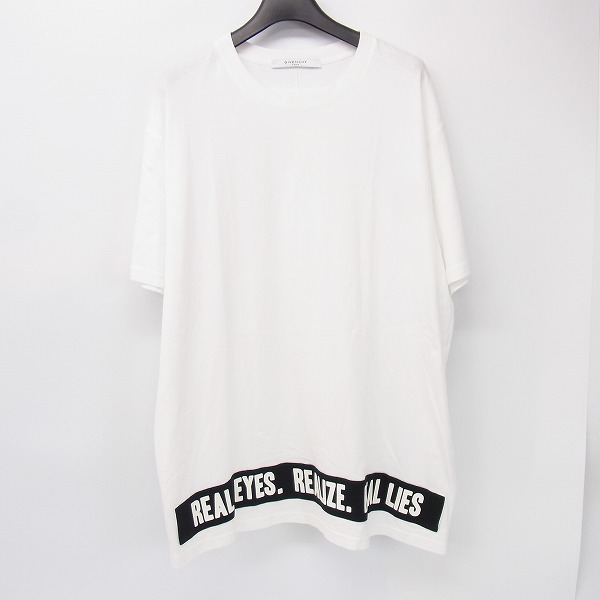 実際に弊社で買取させて頂いた【JPタグ】GIVENCHY/ジバンシー REAL EYE REALIZE REAL LIES 半袖 カットソー/Tシャツ 17J 7133 651/L