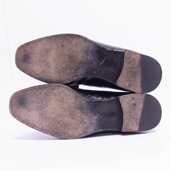 実際に弊社で買取させて頂いたJIMMY CHOO/ジミーチュウ タッセルローファー/レザーシューズ 43の画像 2枚目