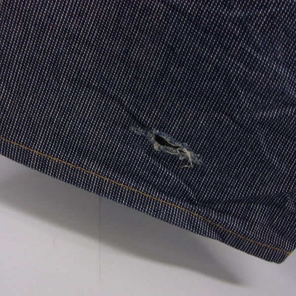 実際に弊社で買取させて頂いたBack Channel/バックチャンネル ヒッコリーデニム カーゴ パンツ 4点セットの画像 5枚目